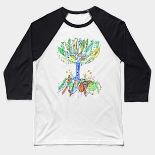 Tree of Life 2 Baseball T-Shirt